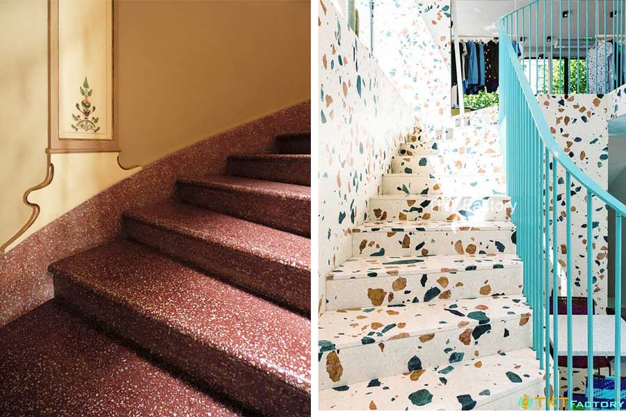 Cầu thang terrazzo