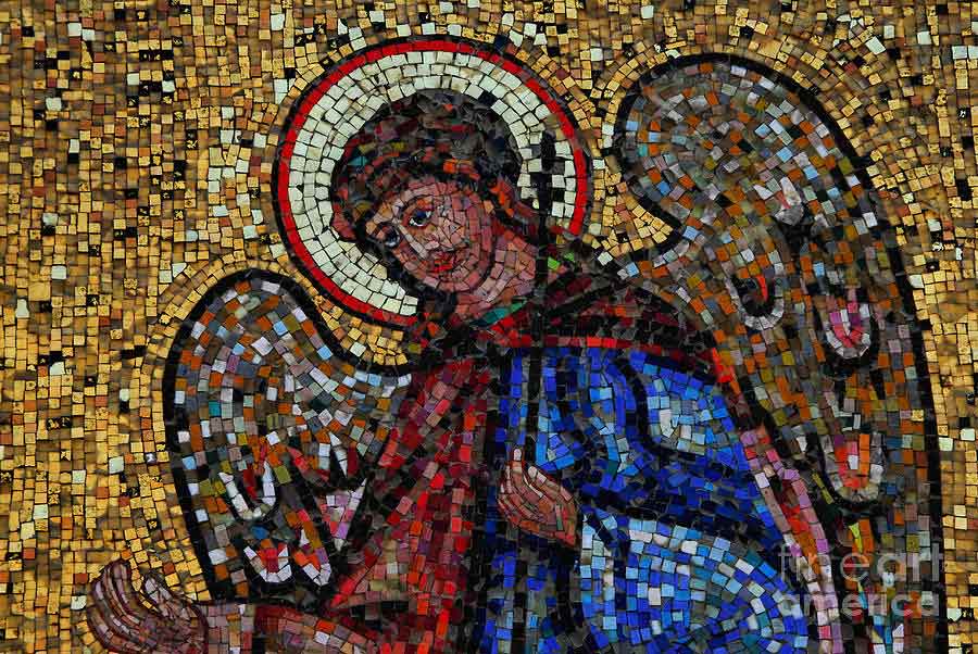 Tranh mosaic (khảm) trong nhà thờ