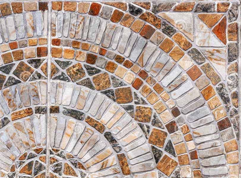 Mosaic (tranh khảm) bằng đá tự nhiên
