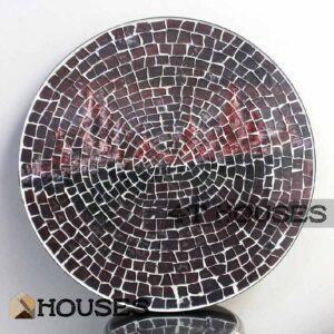 Bàn trà mosaic màn đêm đỏ 4T Houses