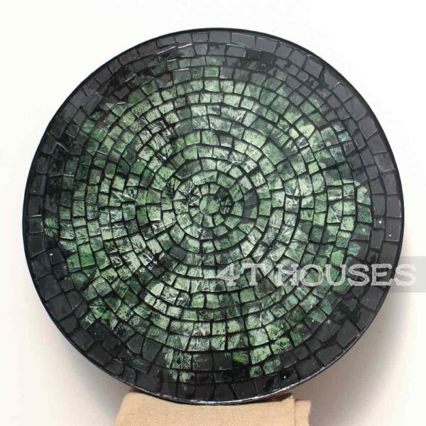 Bàn gạch mosaic lá xanh MT0009 4T Houses
