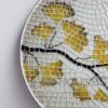 Bàn trà mosaic kính cây rẻ quạt MT0016 4T Houses