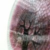 Bàn trà mosaic kính cây bằng lăng tím MT0021