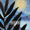 Bàn vuông kính mosaic MT0036D