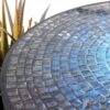 Bàn tròn kính mosaic MT0037B