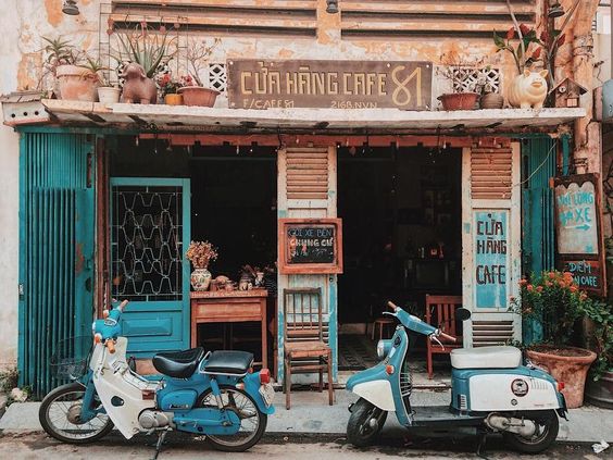 Phong cách cafe kiểu truyền thống